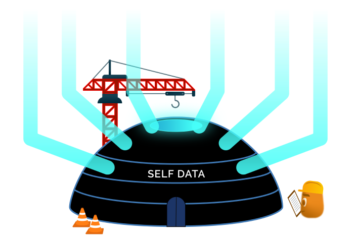 self data illustration